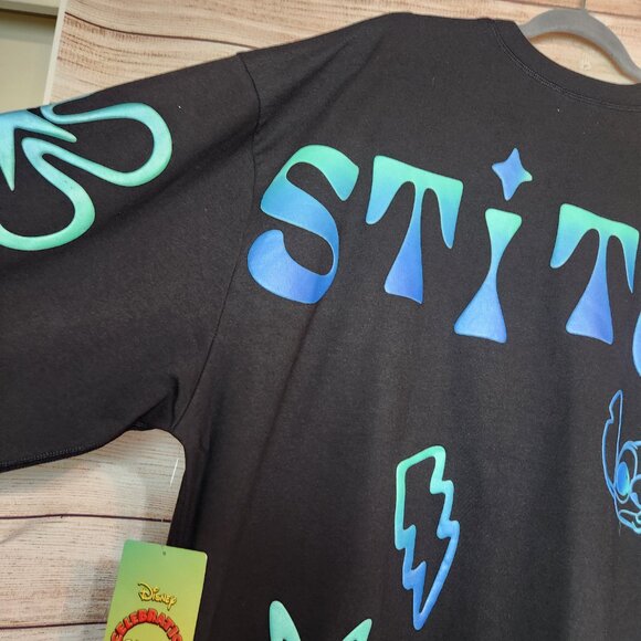 NWT Disney Stitch 626 Celebration Crew Black Long Sleeve Spirit Jersey XXL - Picture 13 of 16